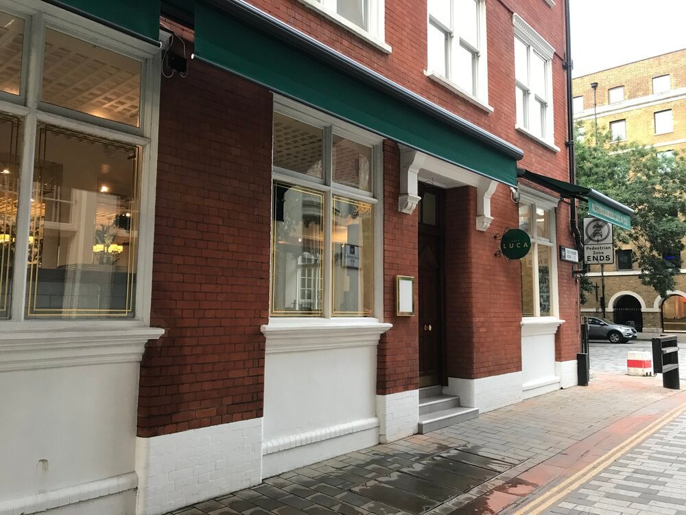 Cafe awning