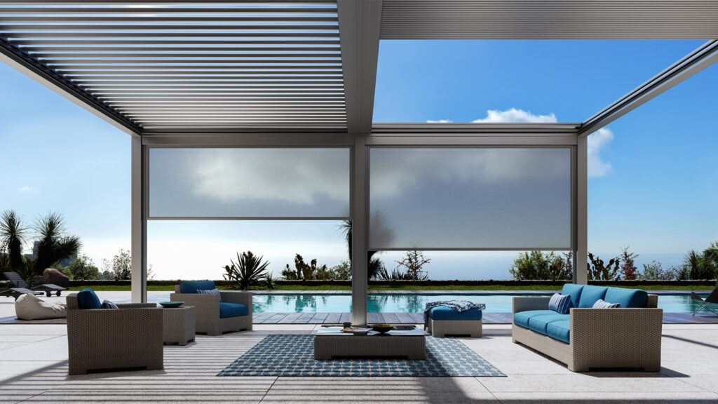 Why Choose a Motorized Pergola with LED Lights?