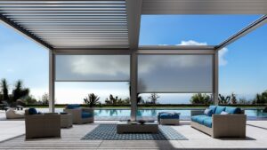 Why Choose a Motorized Pergola with LED Lights?