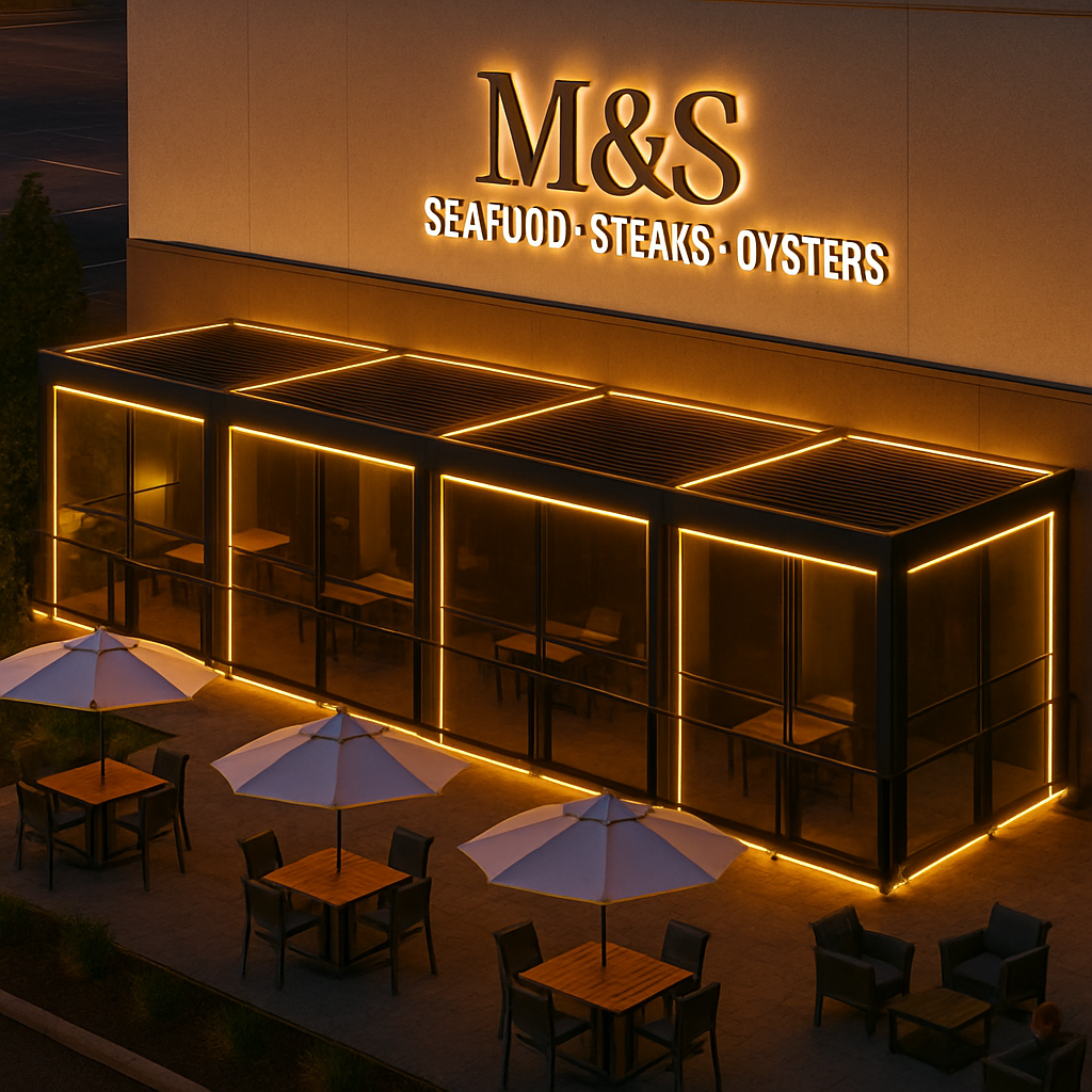 restaurant outdoor design trends 2025