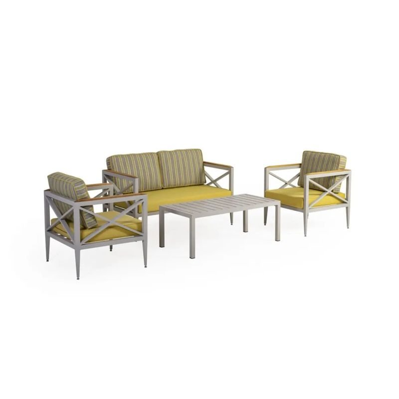 Arendal Double outdoor lounge set – String Lights Outdoor Houston