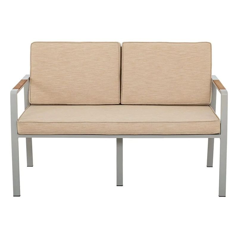 Benny Bench outdoor lounge set – String Lights Outdoor Houston