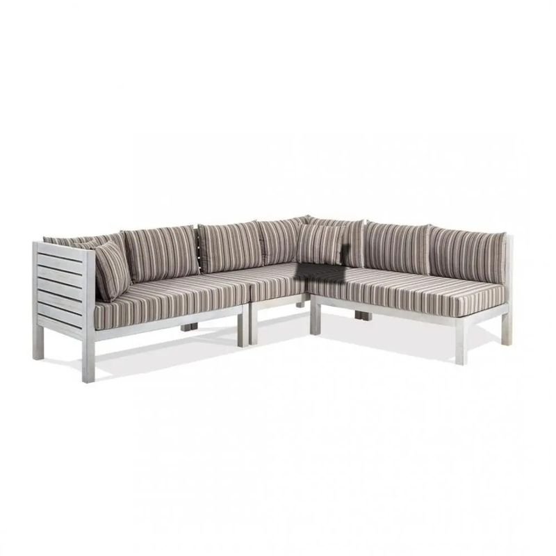 Cedar Custom outdoor lounge set – String Lights Outdoor Houston