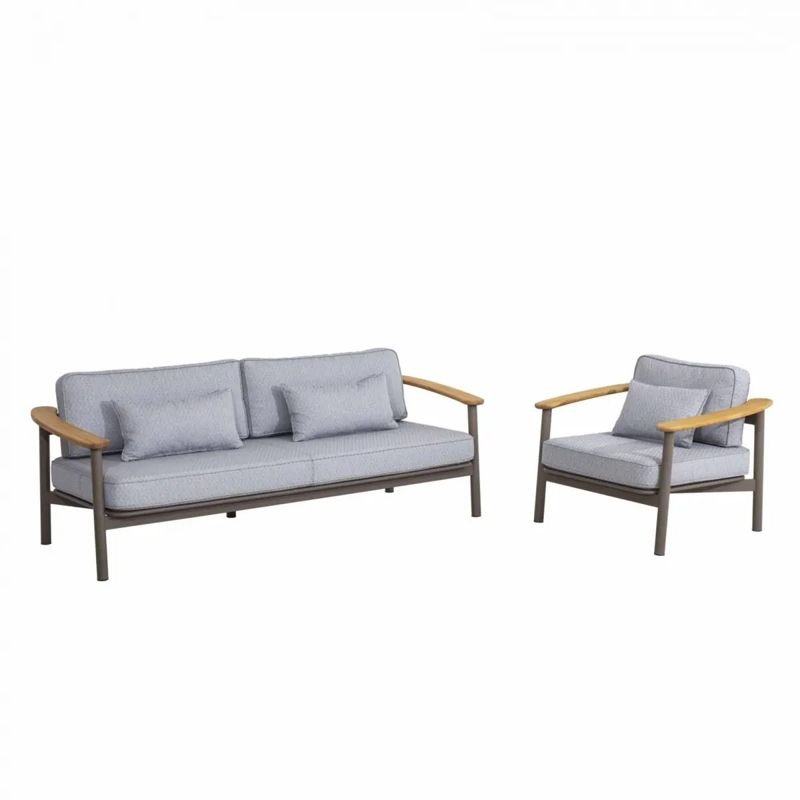 Gemma Double outdoor lounge set – String Lights Outdoor Houston