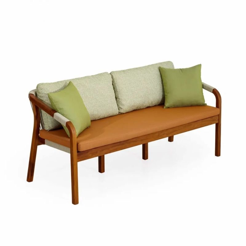 Lossi Bench outdoor lounge set – String Lights Outdoor Houston