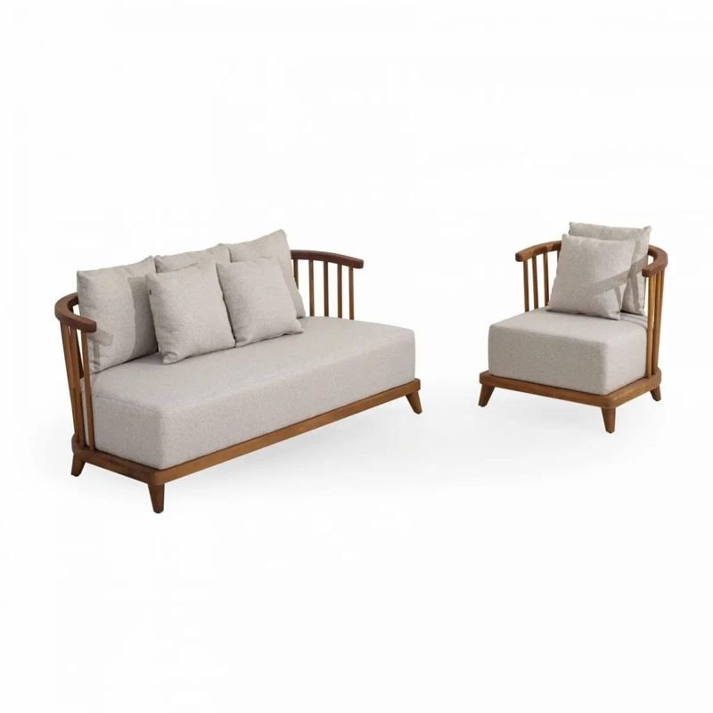 Magi Double outdoor lounge set – String Lights Outdoor Houston