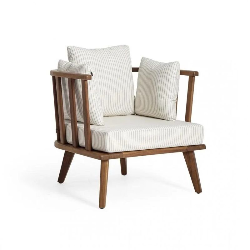 Salerno Cane Single outdoor lounge set – String Lights Outdoor Houston