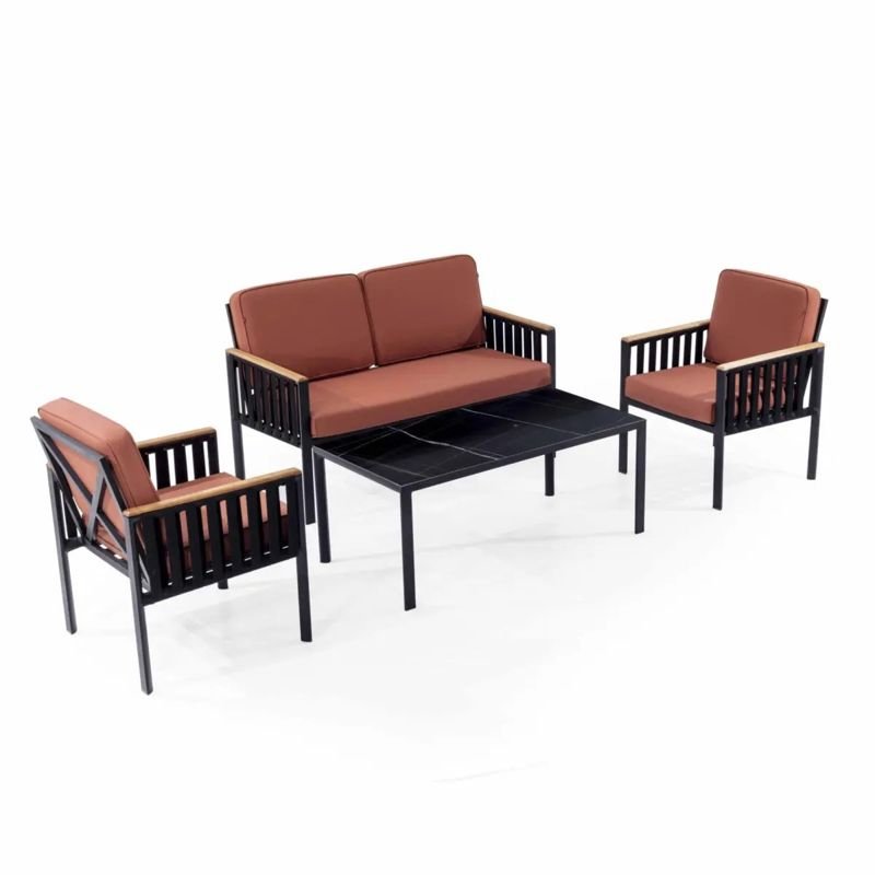 Tello Rope Double outdoor lounge set – String Lights Outdoor Houston